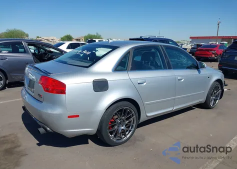 2008 Audi A4 2.0T из США, поврежденный, VIN WAUDF78E58A049268